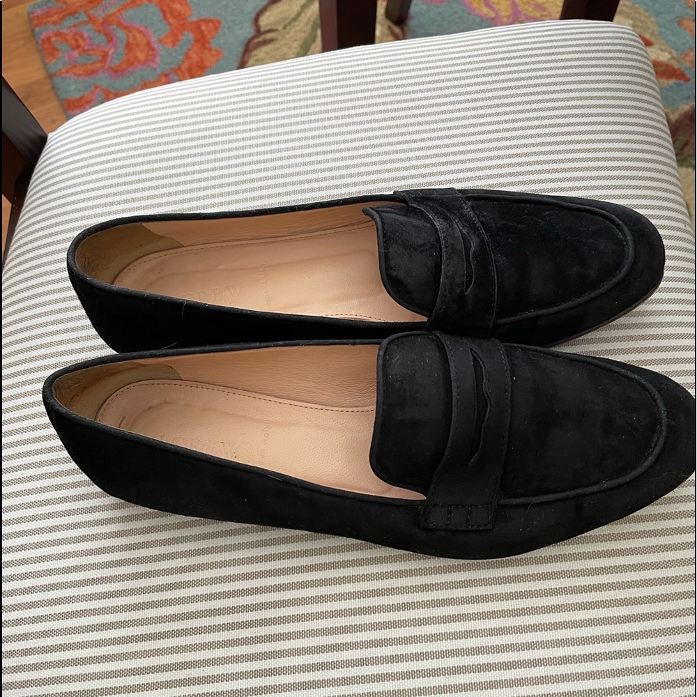 j crew Suede Loafers
